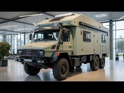 2026 Mercedes Unimog 6x6 – The Ultimate Off-Road Beast!