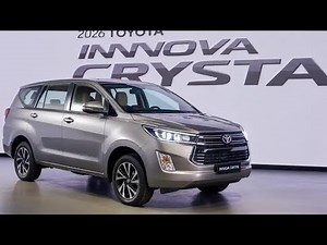 2026 Toyota Innova Crysta 8-Seater Review | Features, Design, Performance & Family MPV Test