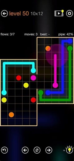 Flow Free - Rectangles - Shifted Pack - Level 50 (10x12)