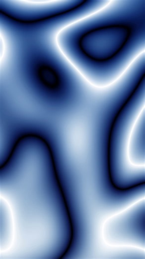 The Waves, Gradient, Blue. Free Stock Video