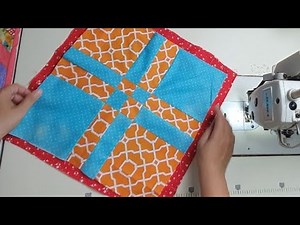 Just Fabric SQUARES 😍 Easy and Quick PATCHWORK to Sew |🧚‍♀️ Sewing idea patchworks