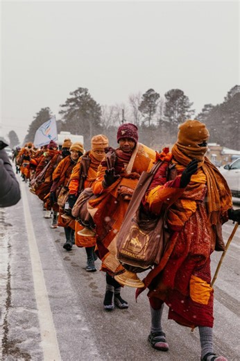 Live updates: Follow Walk for Peace monks’ journey through Central Virginia