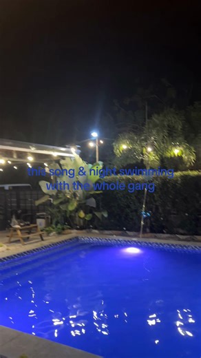 Night Swimming with the Gang: A Fun Lip Sync Experience