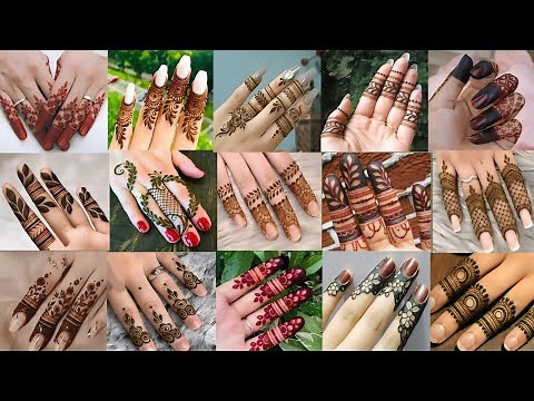 Eid Special Finger Mehndi Designs 2025|| Very Attractive And Decent Finger Henna Design!!