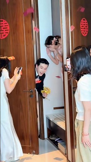 Wedding Day Surprise: Bride Hides from Groom, Turns 'I Do' into an Exciting Treasure Hunt 💕😂