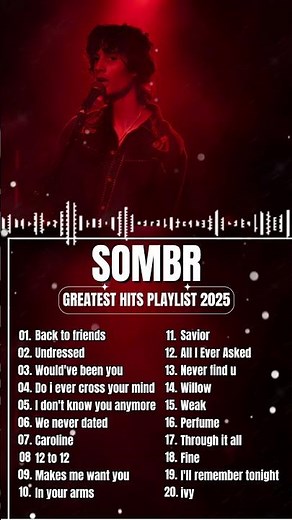 Sombr Songs Playlist 2025 - Greatest Hits Full Album 2025 #shorts #backtofriends #music