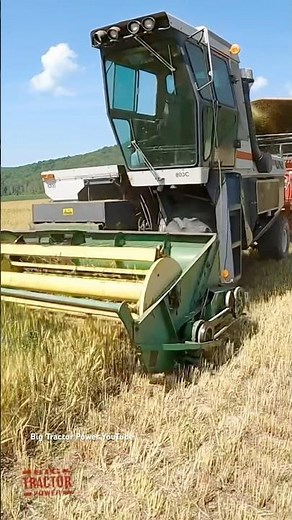 NEW IDEA 803C UNI Harvester #bigtractorpower