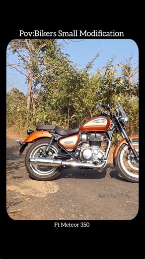 Siddharth Naik on Instagram: "Pov : Bikers Small Modification.......Ft Meteor 350 Rear Backrest Removal Well If U want To Remove Your Rear Back Rest Then Use this Technique To Do Soo And For atopls U have All Of That In Your Bike Tool Box Have You Ever Removed Your BackRest ? ( Royal Enfield , Royal Enfield Lifestyle , Royal Enfield Tribes , Royal Enfield Meteor 350 Special Edition )"