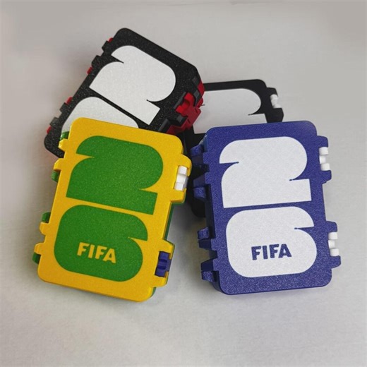 World Cup 2026 Sticker Storage Box – Custom Team Colors, Panini Album Card Holder - Etsy