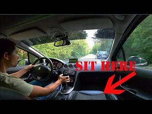 Peugeot 308 GTI 1.6 Turbo 197 HP | Aggressive Sport Driving | Passenger POV
