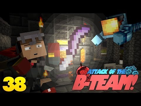 Minecraft: BEST MINECRAFT WEAPON!? Attack Of The B Team Minecraft Mod Survival (38)