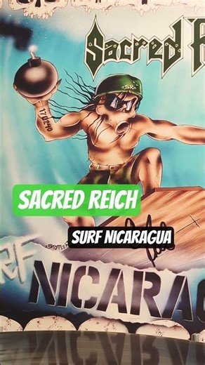 SURF NICARAGUA 1988/2021 #metal #vinyloftoday #heavymetal #thrashmetal #headbangers #metalfans #mosh