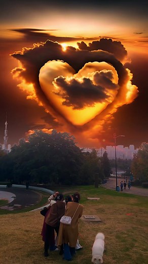 Perhaps only gentle people can see the romantic sky ❤️#scenery #romantic #sky #sunset #beatiful