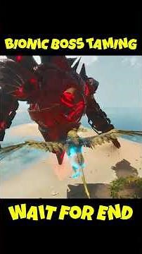 Taming Deadly Bionic Boss 🔥 ARK Primal Chaos & Nemesis #ark #viralshorts #viral #arksurvival