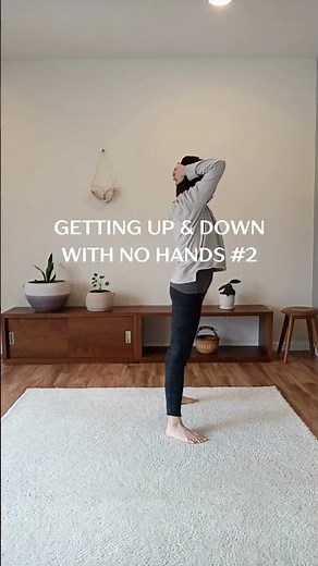 How to Get Up From Floor with Ease (No Hands ②) - Feldenkrais Way