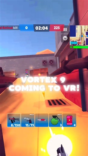 Vortex 9 coming to VR! 🤯 #gaming #vr #vortex9 #viral