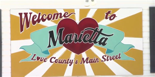 Marietta Main Street Committee reveals new downtown mural