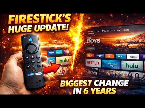 Firestick Just Got Its Biggest Update in 6 YEARS… Is It Better Than Google TV Now?
