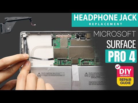 Microsoft Surface Pro 4 Headphone Jack Replacement