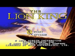 The Lion King - Longplay/Walkthrough (No Damage)