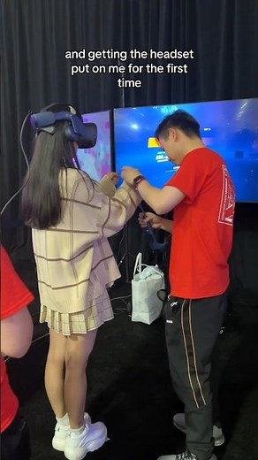 trying VR for the 1st time!!🤯✨ (Beat Saber - BTS boy with luv)