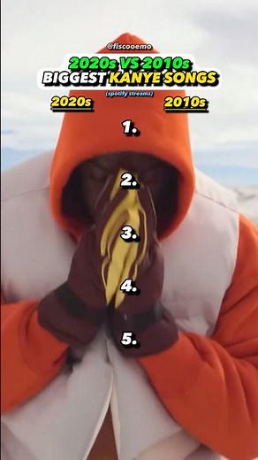 Kanye West 2020s VS 2010s