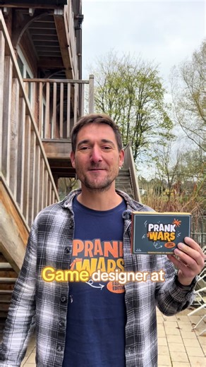 Prank Wars coming out December!! We’re creating generations of mischief with this laugh out loud family friendly game! Play over any time frame, whether it’s a holiday, a weekend at home or even Christmas break! #newgame #fyp #gamelaunch #familyfriendly #gamedesigner