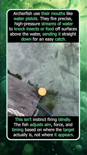 How Archerfish Shoot Water With Sniper-Level Accuracy