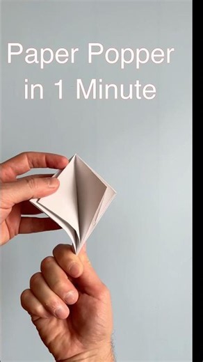 How to make Paper Popper (Origami) #diy #papercraft #origami