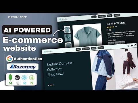 🚀 Build AI Powered E-Commerce Website with MERN STACK 🔥