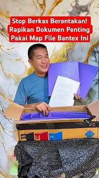 Stop Cluttered Files! Organize Important Documents with This Bantex File Folder #bantex #filefold...