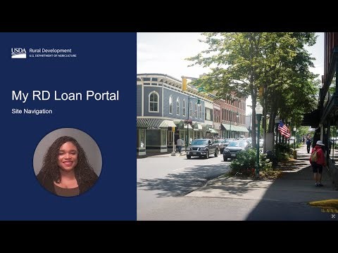 A Quick Tour of the New My RD Loan Portal (MRLP)