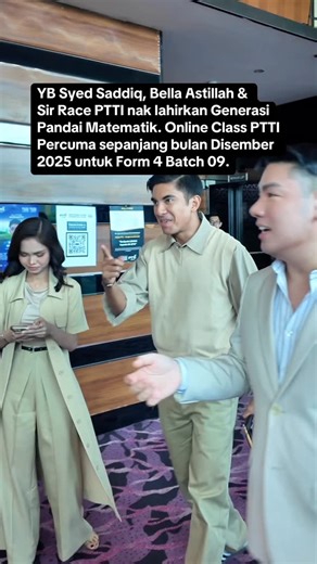 Sir Race PTTI | www.ptti.my ✅ BASS x PTTI. #Batch09 #SPM #SyedSaddiq #BellaAstillah #BASS #PTTI | Instagram
