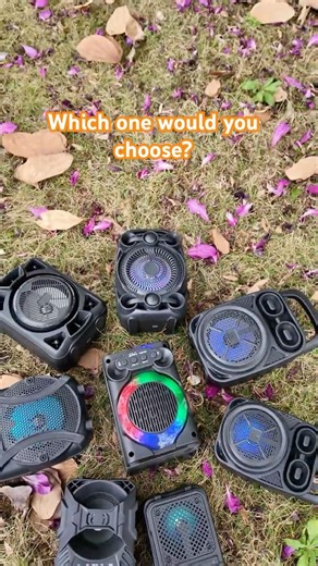 Which colored speaker wins? #speaker #collection #comparison