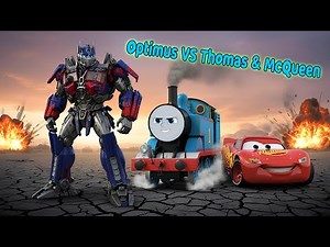 Optimus Prime vs Thomas & Mater | Epic Robot Showdown!