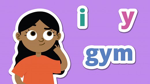 When is the 'i' sound spelt with a 'y'? - BBC Bitesize