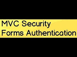 MVC Training :- How to implement forms authentication in MVC (Model View Controller) applications ?