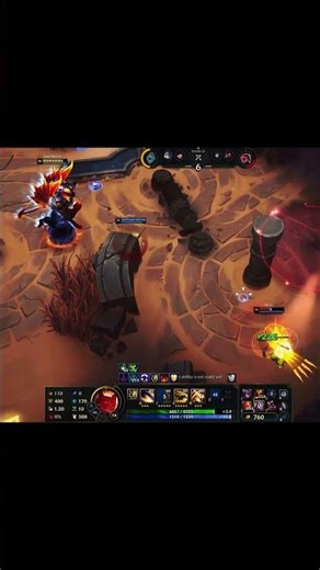 Caitlyn Galio vs Jhin Graves #leagueoflegends #arena #lol #riotgames