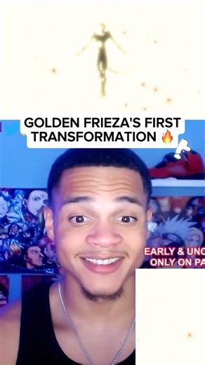 Golden Frieza Transformation