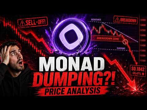 MONAD Price Is Crashing?! Full Technical Analysis