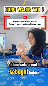 Cara mudah buat PPT keren, bisa upload file materi ajarnya , bisa dalam bentuk word maupun pdf dan upload deh di Gemini AI dengan prompt buatkan slide presentasi materi ini 🙏 #fyp #infoguru #guru | Tarismah Ismail
