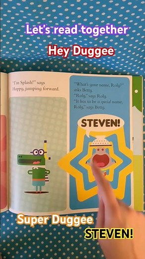 Let's read together a Hey Duggee book Super Duggee #letsread #kidsbooks #heyduggee #readalong