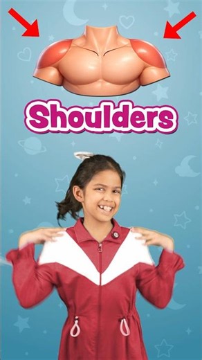 Body Part Names for Kids 👦| Learn English with Adi & Daddy | Adi Connection AC #shorts About