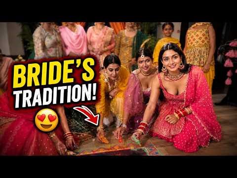 “Bride’s Secret Wedding Ritual 😍 Everyone Was Watching This Moment!”