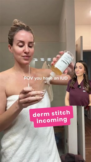 Dr. Aleksandra Brown on Instagram: "Bacne? It could be your hormones, not hygiene. Progesterone from birth control can increase oil production, and your back has tons of oil glands, making it the perfect spot for clogged pores and breakouts. Scrubbing harder won’t fix it, that usually just irritates your skin and makes things worse. Instead, use a leave-on salicylic or glycolic acid spray to gently clear pores and treat those hard-to-reach areas consistently. Product in the video is The Ordinary