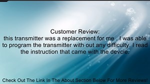 Directed Electronics 479V Viper Responder Transmitter Review