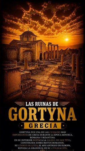 🏛️ Gortyna: La Ciudad Perdida de Creta que Casi Nadie Conoce 🇬🇷