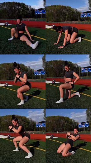 6 MOVEMENTS FOR STRONGER KNEES Knee problems or not - you gots keep ‘em healthy and strong and in order to do that, we have to move them intentionally If you train them in all ranges of motion, your risk of injury will go 📉 That’s why athletes who play multiple sports have less injury rates, because their body and joint are used to moving in all sorts of ways 👏🏼 Use these are your rest days, pre workout warm up, before bed or when you wake up - you can do them anywhere ‼️ ..... Cre: @liindsey