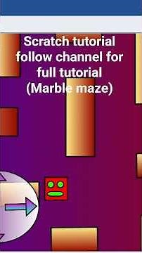 Scratch maze game full tutorial in the video