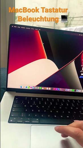 MacBook Tastatur Beleuchtung 💻 an und ausschalten tipp #shorts #fyp #apple